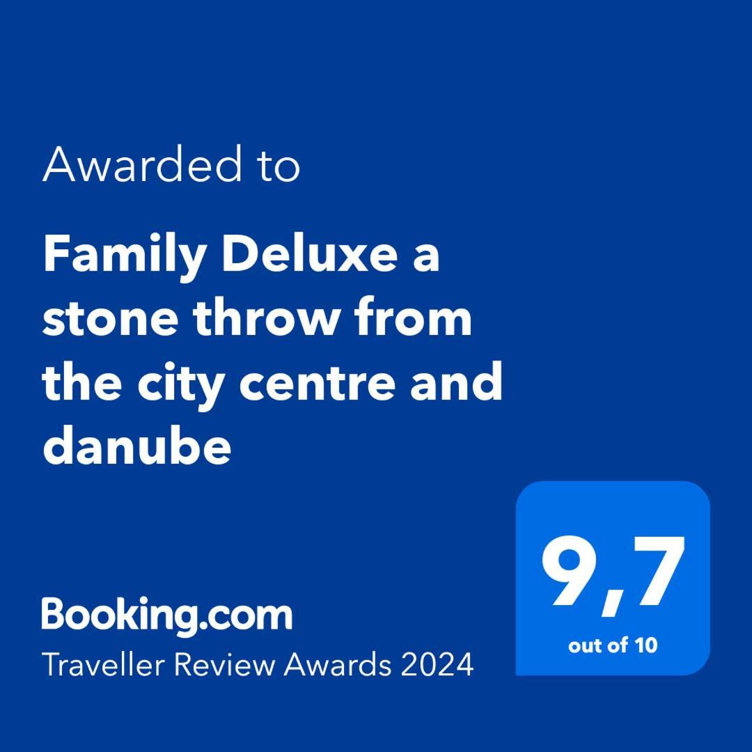 Family Deluxe A Stone Throw From The City Centre And Danube Wien Exterior foto